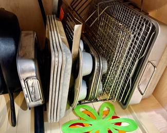 Lots of baking items