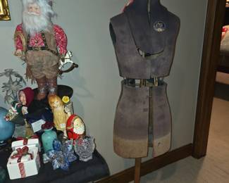 Antique dress form