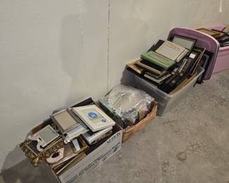 Boxes of picture frames