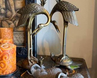 MORE BRASS CRANES