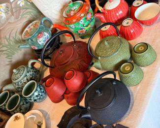 OUR ASIAN TEA SERVICE COLLECTION IS FABULOUS!
