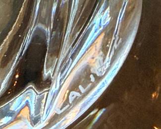 LALIQUE ENGRAVING