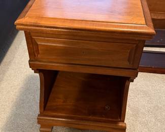 Cherry Finish Nightstand