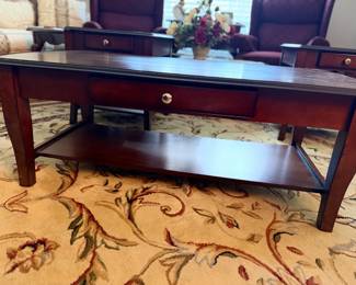 Cherry Wood Coffee Table