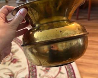 Brass Spittoon / Chamber Pot