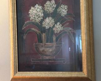 Framed Floral Still Life Print