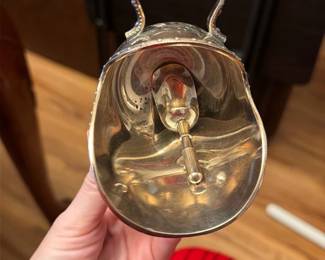 silverplate sugar scuttle