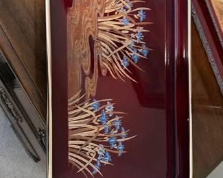 Toyo Lacquer Ware Serving Tray