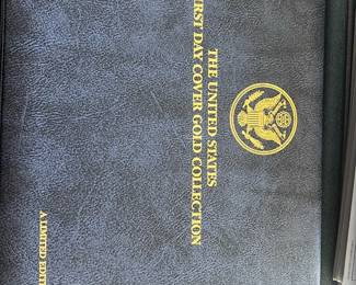 U.S. First Day Cover Gold Stamps