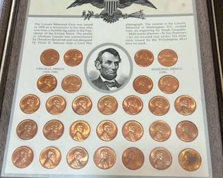 Lincoln Memorial Coinage Display