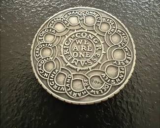 We Are One Commemorative Token
