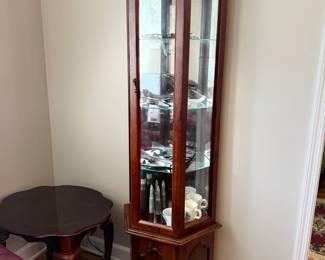 Small Glass Curio Cabinet