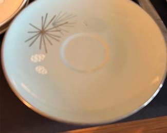 Gibson Silver Pine Saucer