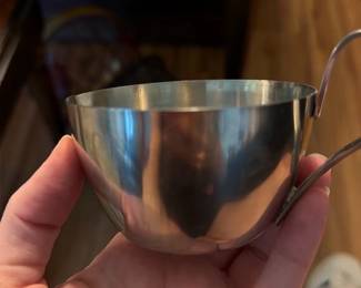 pewter creamer pitcher