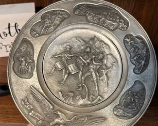 Pewter Declaration of Independence Plaque