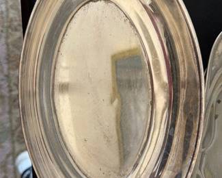 Oval Silverplate Serving Dish