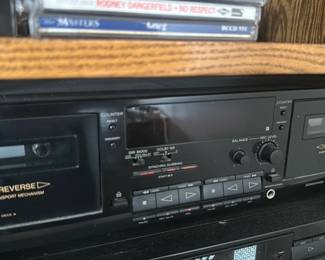 Sony Auto Reverse Dual Cassette Deck