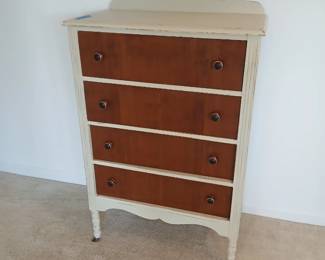shabby chic cottage style chest of drawers