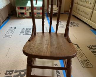 Vintage SpindleBack Childrens Chair