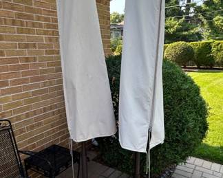 Residential Patio Market Umbrellas with Covers