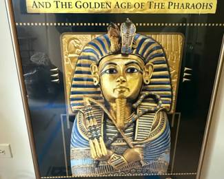 Tutankhamun and the Golden Age of the Pharaohs Field Museum Exhibition Poster
