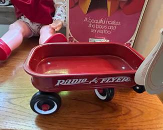 Radio Flyer Little Red Toy Wagon Miniature