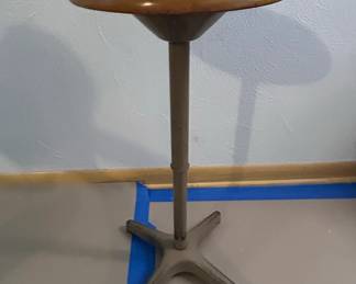 Vintage Friso Kramer Style Adjustable Drafting Stool