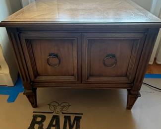 Vintage TwoDoor Cabinet Nightstand by American of Martinsville