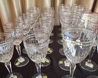 Marquis by Waterford Crystal Hanover Platinum Stemware