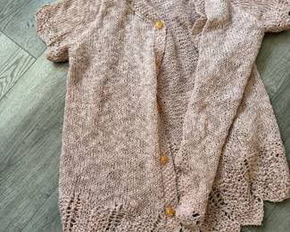 Vintage hand made granny chic/Boho in pink