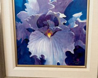 Oil painting by listed artist