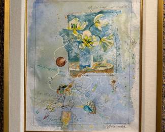 Painting signed "Alexander," likely by the collaborating artists Alexander Galtchansky and Tanya Wissotzky (often signed as Alexander and Wissotzky)