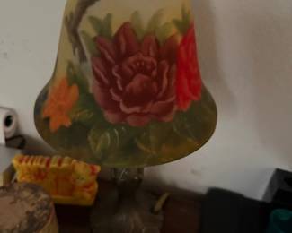 Art glass lamp