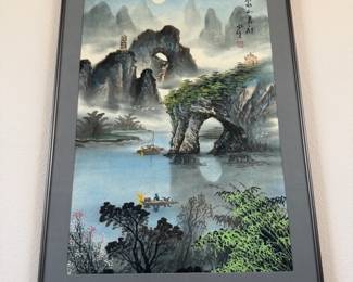 Asian water color