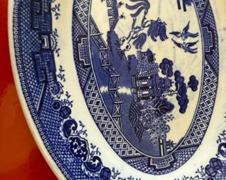 Blue and White Staffordshire - 19thc?