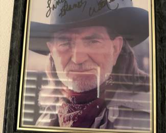Signed Willie Nelson