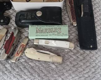 marble knives and more