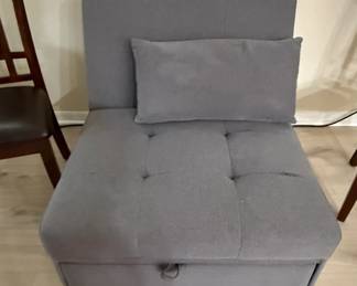 in Convertible Ottoman Sofa Bed Chair with Storage