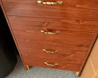Modern FourDrawer Laminate Chest