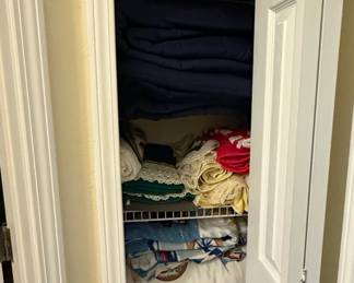 Assorted Household Linens and Textiles