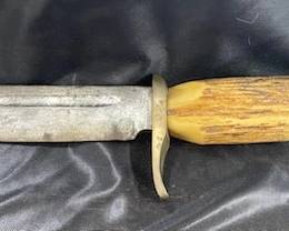 Solingen Germany Stag Handle Knife -SOLD