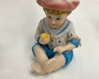 Piano Baby Apple Boy Figure 
