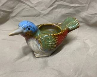Multi-Color Bird Candleholder