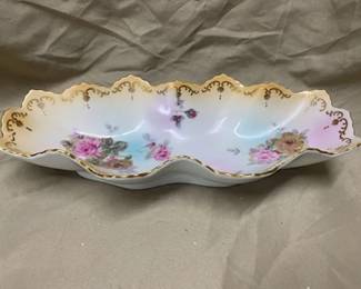 Royal Crown Ruffle Edge Dish
