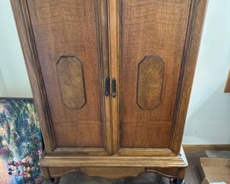 Antique Music Cabinet