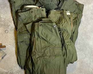 395 sixpairsusarmym1951fieldtrousers