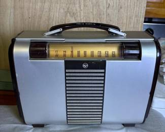 357 vintagercavictorportabletuberadio