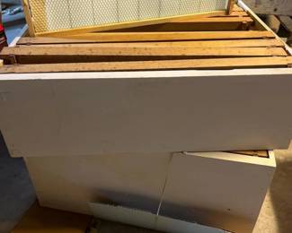 327 twowoodenbeehiveboxeswithframes
