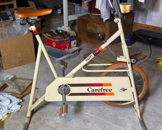 622 vintagehuffycarefreeexercisebike