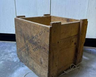 428 vintageemersonapparatuscowoodencrat
